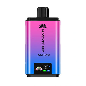 Hayati Pro Ultra Plus 25k Blue Razz GB Kit Shown